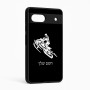 כיסוי בעיצוב אישי עם השם שלך לדגם - Google Pixel 6a 5G בעיצוב אופנוע שלג