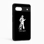 כיסוי בעיצוב אישי עם השם שלך לדגם - Google Pixel 6a 5G בעיצוב קאובוי המערב הפרוע