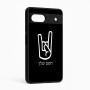 כיסוי בעיצוב אישי עם השם שלך לדגם - Google Pixel 6a 5G בעיצוב יד סלע