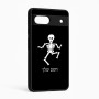 כיסוי בעיצוב אישי עם השם שלך לדגם - Google Pixel 6a 5G בעיצוב סקלטון