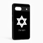 כיסוי בעיצוב אישי עם השם שלך לדגם - Google Pixel 6a 5G בעיצוב מגן דוד - מגן דוד - ישראל