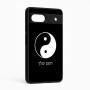 כיסוי בעיצוב אישי עם השם שלך לדגם - Google Pixel 6a 5G בעיצוב סמל יינג יאנג