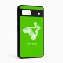כיסוי בעיצוב אישי עם השם שלך לדגם - Google Pixel 6a 5G בעיצוב רוכב טרקטורונים