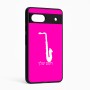 כיסוי בעיצוב אישי עם השם שלך לדגם - Google Pixel 6a 5G בעיצוב סקסופון