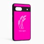 כיסוי בעיצוב אישי עם השם שלך לדגם - Google Pixel 6a 5G בעיצוב חיטה גלית זהב