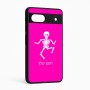 כיסוי בעיצוב אישי עם השם שלך לדגם - Google Pixel 6a 5G בעיצוב סקלטון