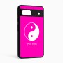 כיסוי בעיצוב אישי עם השם שלך לדגם - Google Pixel 6a 5G בעיצוב סמל יינג יאנג