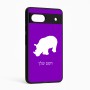 כיסוי בעיצוב אישי עם השם שלך לדגם - Google Pixel 6a 5G בעיצוב קרנף