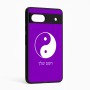 כיסוי בעיצוב אישי עם השם שלך לדגם - Google Pixel 6a 5G בעיצוב סמל יינג יאנג