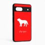 כיסוי בעיצוב אישי עם השם שלך לדגם - Google Pixel 6a 5G בעיצוב כלב