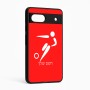 כיסוי בעיצוב אישי עם השם שלך לדגם - Google Pixel 6a 5G בעיצוב כדורגל אולימפי