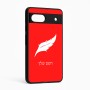 כיסוי בעיצוב אישי עם השם שלך לדגם - Google Pixel 6a 5G בעיצוב נוצת נוצה