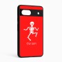 כיסוי בעיצוב אישי עם השם שלך לדגם - Google Pixel 6a 5G בעיצוב סקלטון