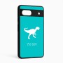 כיסוי בעיצוב אישי עם השם שלך לדגם - Google Pixel 6a 5G בעיצוב דינוזאור