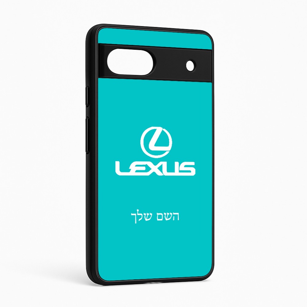 כיסוי בעיצוב אישי עם השם שלך לדגם - Google Pixel 6a 5G בעיצוב לקסוס