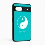 כיסוי בעיצוב אישי עם השם שלך לדגם - Google Pixel 6a 5G בעיצוב סמל יינג יאנג