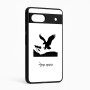 כיסוי בעיצוב אישי עם השם שלך לדגם - Google Pixel 6a 5G בעיצוב נשר אמריקאי