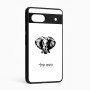 כיסוי בעיצוב אישי עם השם שלך לדגם - Google Pixel 6a 5G בעיצוב ראש פיל