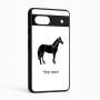 כיסוי בעיצוב אישי עם השם שלך לדגם - Google Pixel 6a 5G בעיצוב סוס