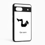 כיסוי בעיצוב אישי עם השם שלך לדגם - Google Pixel 6a 5G בעיצוב אישה מתאמנת