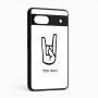 כיסוי בעיצוב אישי עם השם שלך לדגם - Google Pixel 6a 5G בעיצוב יד סלע