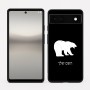 כיסוי בעיצוב אישי עם השם שלך לדגם - Google Pixel 6a 5G בעיצוב דוב