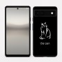כיסוי בעיצוב אישי עם השם שלך לדגם - Google Pixel 6a 5G בעיצוב חתול