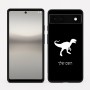 כיסוי בעיצוב אישי עם השם שלך לדגם - Google Pixel 6a 5G בעיצוב דינוזאור