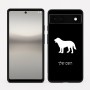 כיסוי בעיצוב אישי עם השם שלך לדגם - Google Pixel 6a 5G בעיצוב כלב