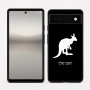 כיסוי בעיצוב אישי עם השם שלך לדגם - Google Pixel 6a 5G בעיצוב קנגורו