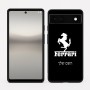כיסוי בעיצוב אישי עם השם שלך לדגם - Google Pixel 6a 5G בעיצוב פרארי