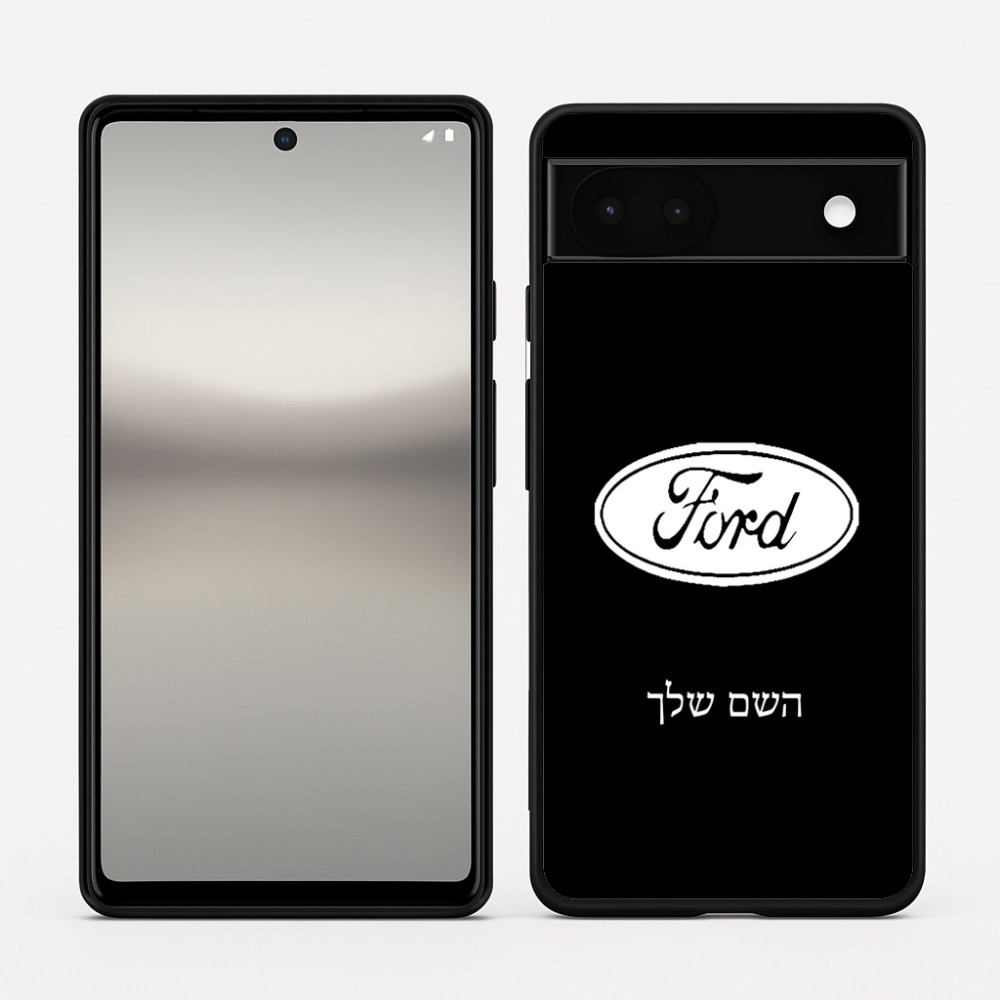 כיסוי בעיצוב אישי עם השם שלך לדגם - Google Pixel 6a 5G בעיצוב לחצות