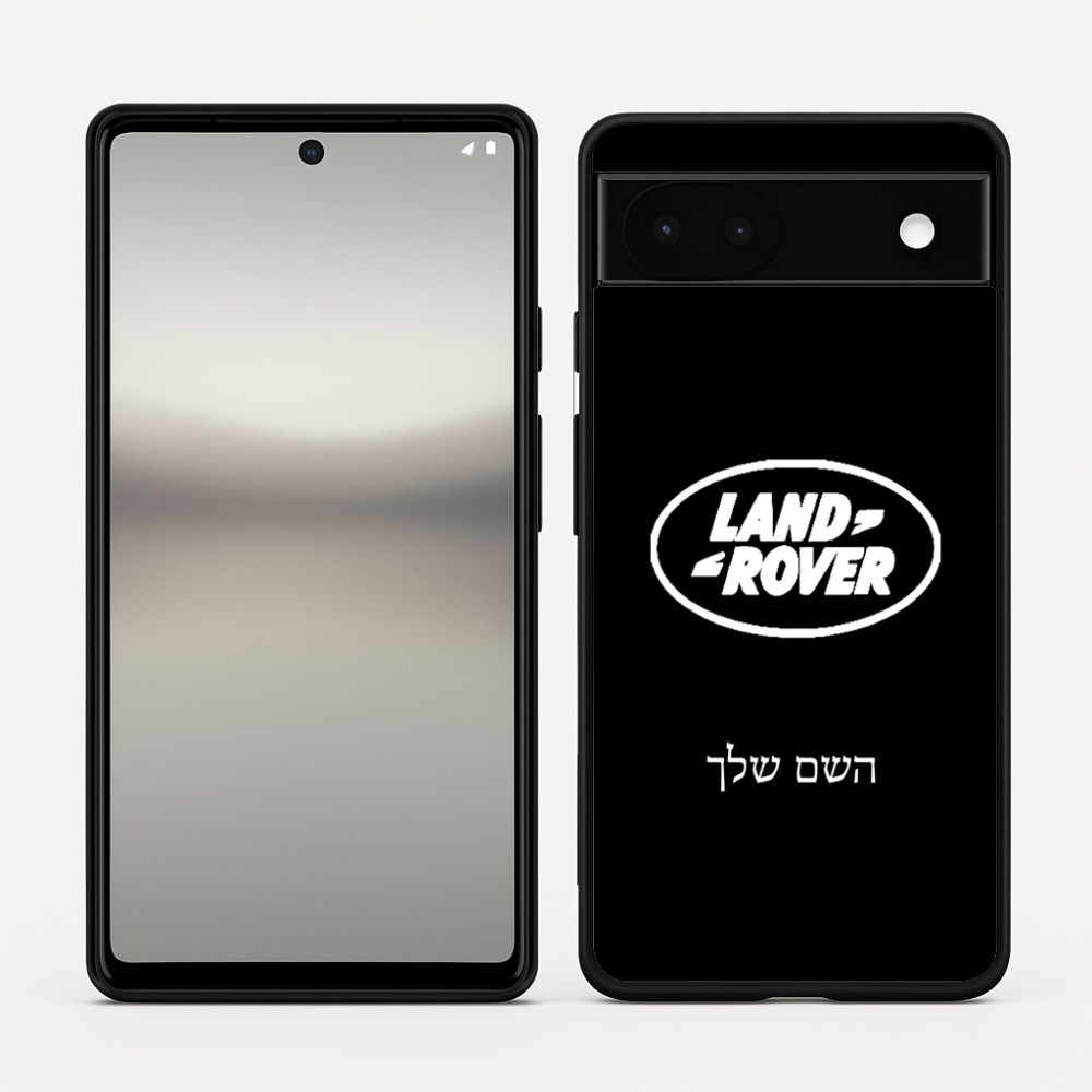 כיסוי בעיצוב אישי עם השם שלך לדגם - Google Pixel 6a 5G בעיצוב לנד רובר