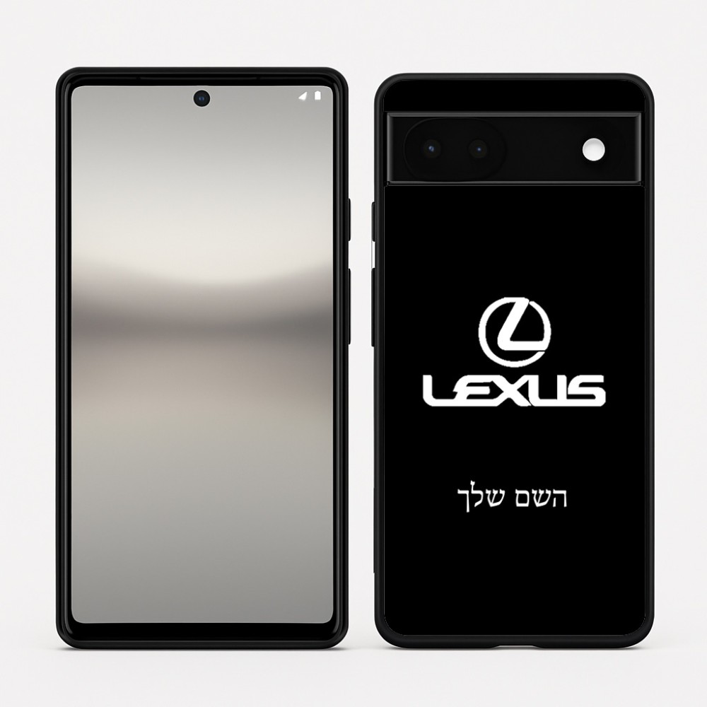 כיסוי בעיצוב אישי עם השם שלך לדגם - Google Pixel 6a 5G בעיצוב לקסוס