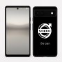 כיסוי בעיצוב אישי עם השם שלך לדגם - Google Pixel 6a 5G בעיצוב וולוו