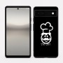 כיסוי בעיצוב אישי עם השם שלך לדגם - Google Pixel 6a 5G בעיצוב שף