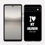 כיסוי בעיצוב אישי עם השם שלך לדגם - Google Pixel 6a 5G בעיצוב אוהב את החברה שלי