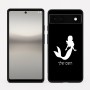 כיסוי בעיצוב אישי עם השם שלך לדגם - Google Pixel 6a 5G בעיצוב בתולת ים - אישה