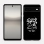 כיסוי בעיצוב אישי עם השם שלך לדגם - Google Pixel 6a 5G בעיצוב מחזמר אנג'ל 2