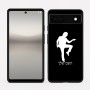 כיסוי בעיצוב אישי עם השם שלך לדגם - Google Pixel 6a 5G בעיצוב רקדן