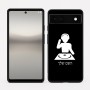 כיסוי בעיצוב אישי עם השם שלך לדגם - Google Pixel 6a 5G בעיצוב אזור מוזיקה של די ג'יי