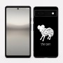 כיסוי בעיצוב אישי עם השם שלך לדגם - Google Pixel 6a 5G בעיצוב מזלות - טלה