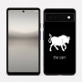 כיסוי בעיצוב אישי עם השם שלך לדגם - Google Pixel 6a 5G בעיצוב מזלות - שור