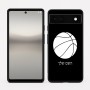 כיסוי בעיצוב אישי עם השם שלך לדגם - Google Pixel 6a 5G בעיצוב כדורסל