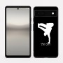 כיסוי בעיצוב אישי עם השם שלך לדגם - Google Pixel 6a 5G בעיצוב ברייקדאנס
