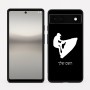 כיסוי בעיצוב אישי עם השם שלך לדגם - Google Pixel 6a 5G בעיצוב אופנוע ים