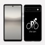 כיסוי בעיצוב אישי עם השם שלך לדגם - Google Pixel 6a 5G בעיצוב אופניים אולימפיים
