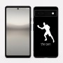 כיסוי בעיצוב אישי עם השם שלך לדגם - Google Pixel 6a 5G בעיצוב שחקן פינג פונג