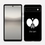 כיסוי בעיצוב אישי עם השם שלך לדגם - Google Pixel 6a 5G בעיצוב פינג פונג