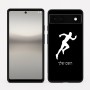 כיסוי בעיצוב אישי עם השם שלך לדגם - Google Pixel 6a 5G בעיצוב רץ